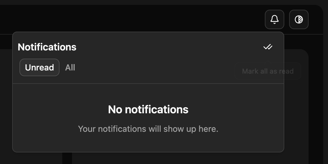 Notifications (dark)
